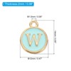 Unique Bargains Beautiful Designer DIY Jewelry Making Initial Pendants 50 Pcs - 2 of 4