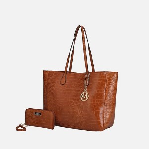 MKF Collection Sadie Oversize Handbag Women Tote & Wallet Set by Mia K - 1 of 4