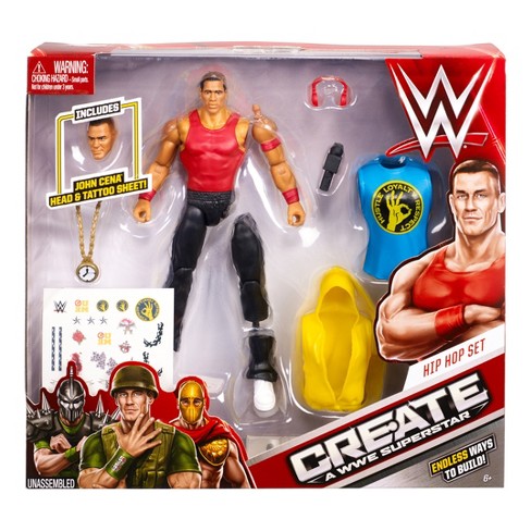 WWE Create A Superstar Jon Cena Hip Hop Figure Set : Target WWE Create A Superstar Jon Cena Hip Hop Figure Set