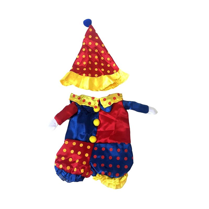 Midlee Clown Dog Costume, 1 of 4