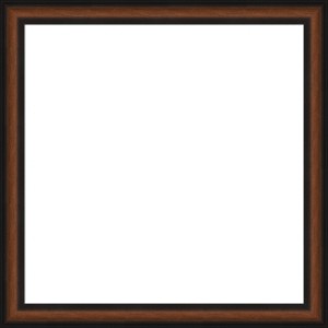 Amanti Art 27"x27" Yale Walnut Framed Magnetic Dry Erase Board - 1 of 4