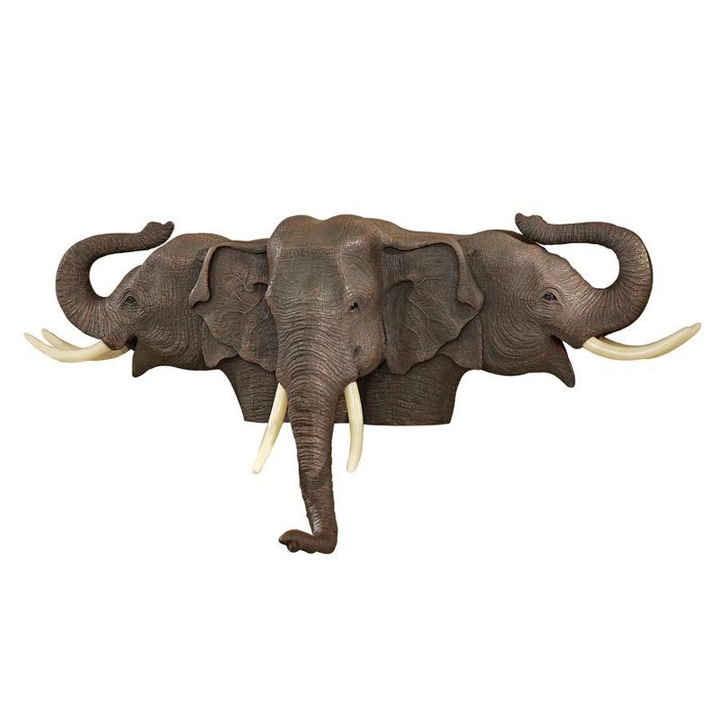 Design Toscano Raised Expectations Elephant Wall Sculpture, 2 of 4