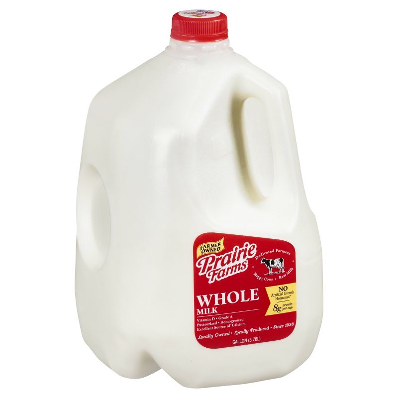 Prairie Farms Vitamin D Whole Milk - 1gal, 3 of 5