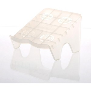 YBM Home Double Shoe Storage Slots Organizer for Closet, 2 Pair Unit, Pack of 2 - 1 of 2