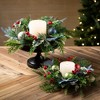 Sullivans Artificial Shiny Ball Mixed Foliage Christmas Accent Ring  Multicolor  Indoor Christmas DÃƒÂ©cor - 3 of 3
