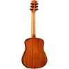 Luna Safari Tribal 3/4 Size Travel Acoustic/Electric Guitar Tobacco Sunburst - 4 of 4