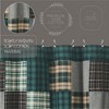 Pine Grove Patchwork Shower Curtain 72x72  VHC Brands - 4 of 4