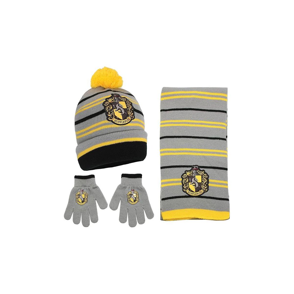 Harry Potter Kids Winter Hat Gloves Scarf Set for Boys and Girls, Winter Hat for Kids 4-14 Years - thumbnail 7