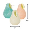 Sandy Beach Pear Candles Kit - Set of 3 - 3 of 4
