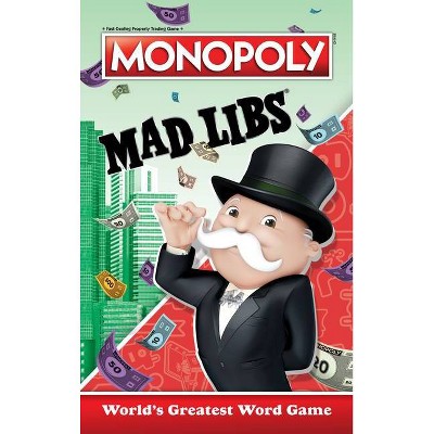 Monopoly Mad Libs - by  Gabriella Degennaro (Paperback)