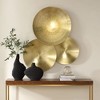 Uttermost Modern Decorative Cymbalic Round Brass Wall Art Set of 3 - 2 of 4