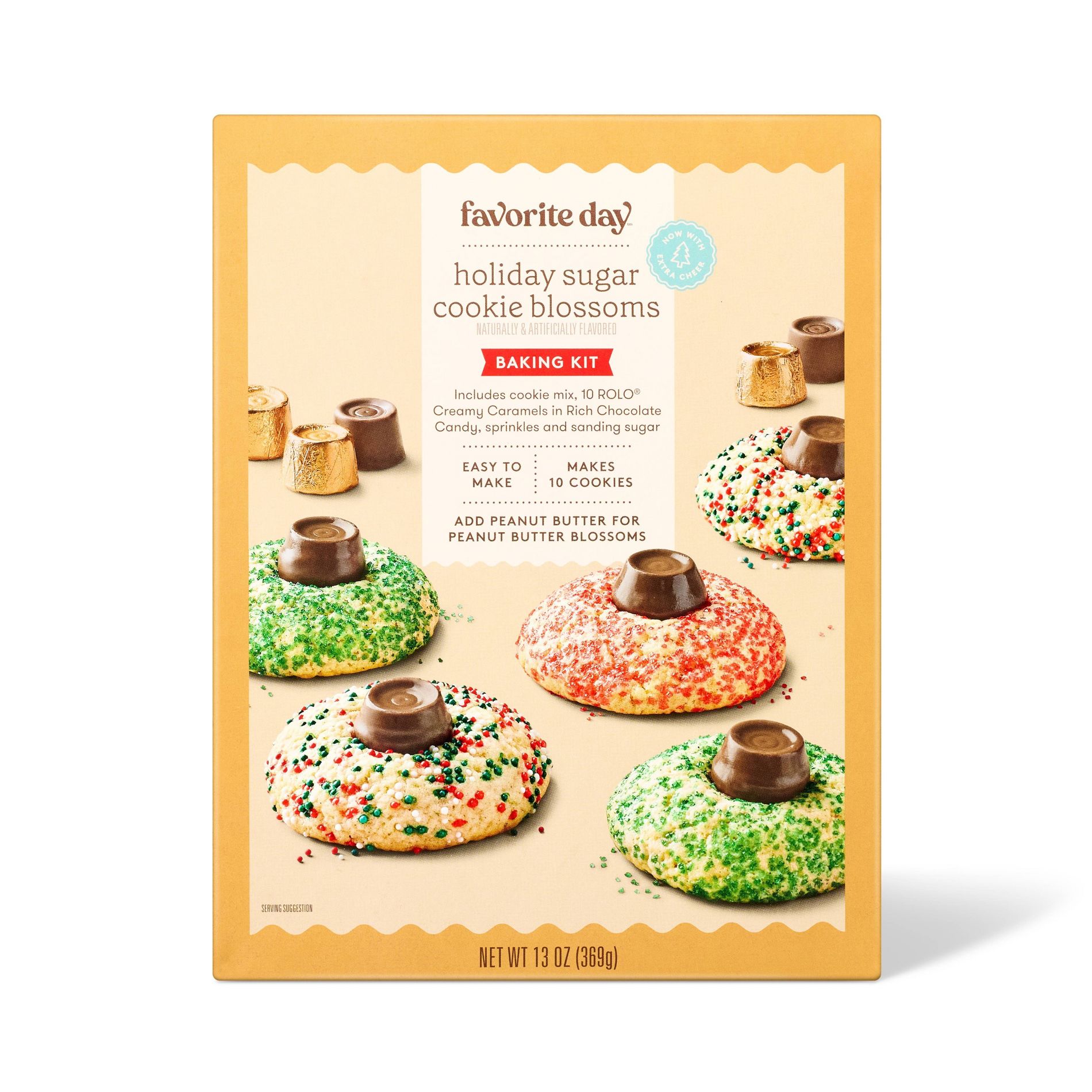 Holiday Sugar Cookie Blossoms Baking Kit - 13oz - Favorite Day™