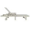WestinTrends Ashore Modern Reclining Chaise Lounge With Arms & Wheels - 4 of 4