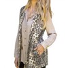 Women's Leopard Print Vest - mystree - 2 of 3