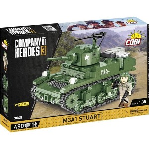 COBI Company of Heroes 3 M3A1 STUART Tank - 1 of 4