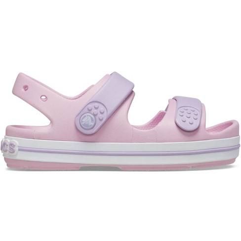 Crocs Toddler Crocband Cruiser Adjustable Sandals C7 Ballerina lavender Target