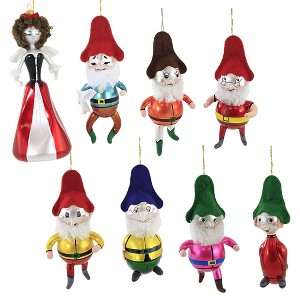 Italian Ornaments 6.0 Inch Snow White And The Dwarfs Ornament Italian Fairy Tale Tree Ornament Sets - 1 of 4