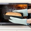 REGALWOVEN Oven Mitts and Pot Holders Sets of 4, Heat Resistant Oven Gloves and Pot Holders with Non-Slip Silicone Surface for Kitchen - 3 of 4