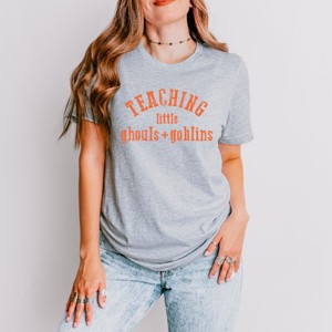 Simply Sage Market Teaching Little Ghouls and Goblins Short Sleeve Tee - 1 of 4