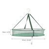 Unique Bargains Folding Durable Single Layer Clothes Drying Basket 1 Pc - 3 of 4