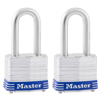 Master Lock 2pk Key Padlock