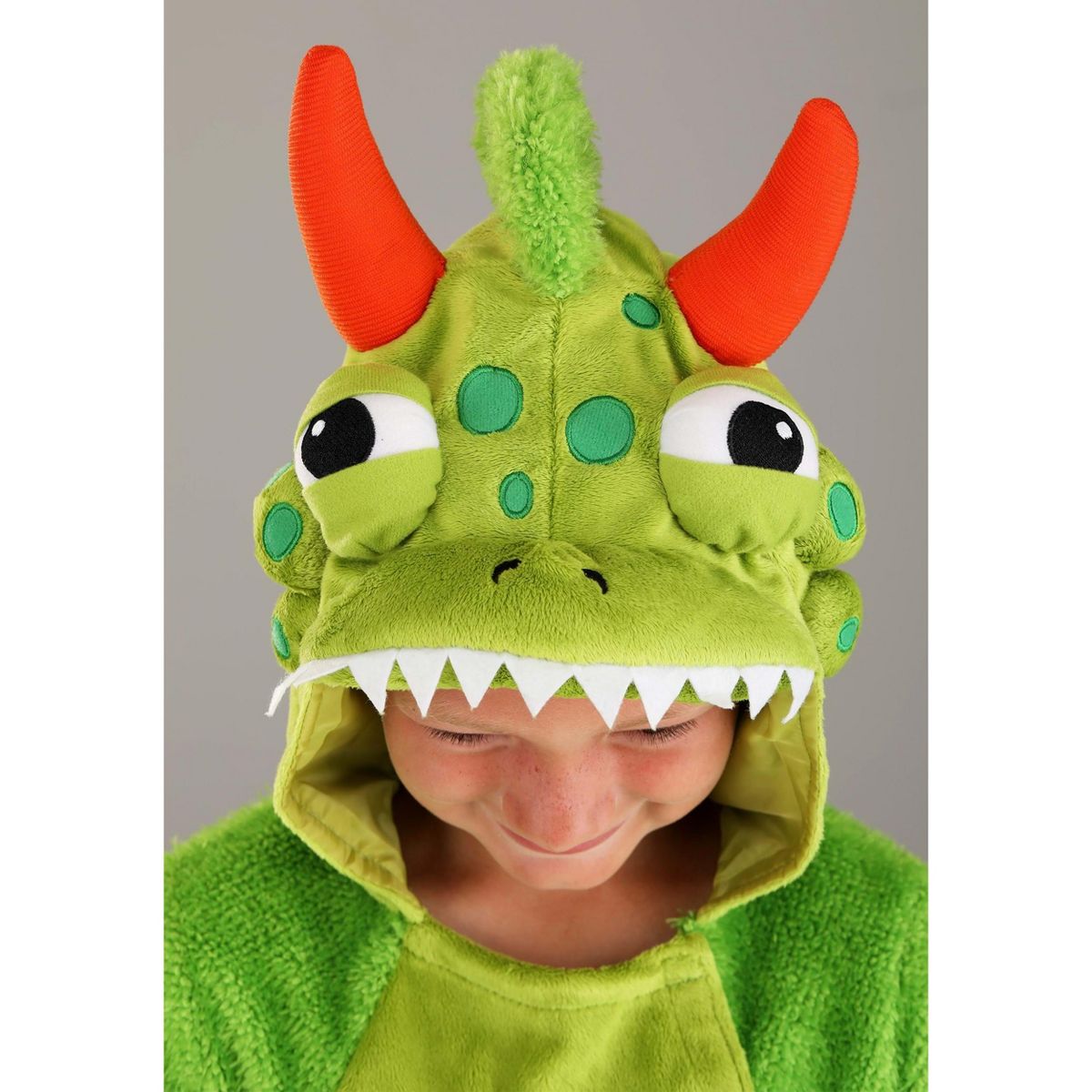 HalloweenCostumes.com Spotted Green Monster Costume for Boys - thumbnail 4