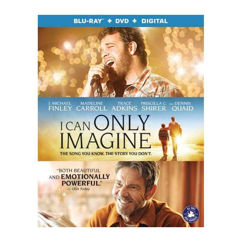 I Can Only Imagine (Blu-ray + DVD + Digital), 1 of 2