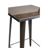 Commercial Seating Products,Gunmetal Square Cocktail Table - 3 of 3