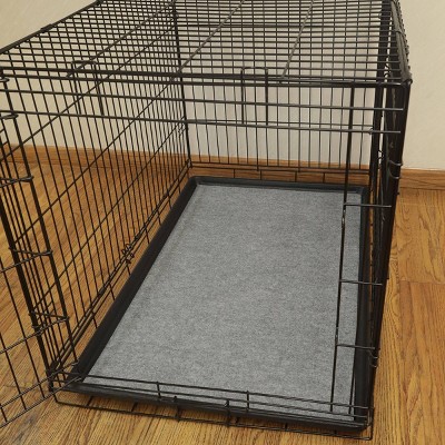 Drymate Light Gray Absorbent Dog Crate Mat