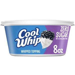 Cool Whip Zero Sugar Frozen Whipped Topping - 8oz - 1 of 4