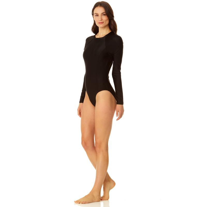 Coppersuit - Women's Long Sleeve One Piece Swimsuit, 3 of 5