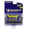 Adjustable Four-Post Lift "Michelin" Blue and Bright Yellow "Four-Post Lifts" Series 3 1/64 Diecast Model by Greenlight - 3 of 3