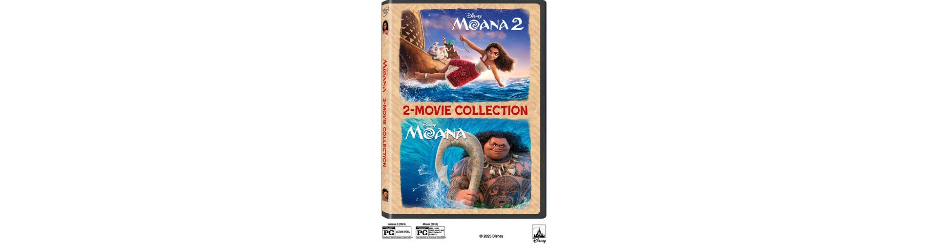 Moana 2 / Moana: 2-Movie Collection (DVD)