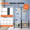 VEVOR 2' x 5.6' Grid Wall Panels Tower, 2 Packs Wire Gridwall Display Racks with T-Base Floorstanding, Double Side Gridwall Panels - 4 of 4