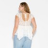 Women's Boho Lace Tank Top - Wild Fable™ - 3 of 3
