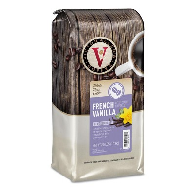 Victor Allen's Coffee French Vanilla Whole Bean 2.5 Pound Bag
