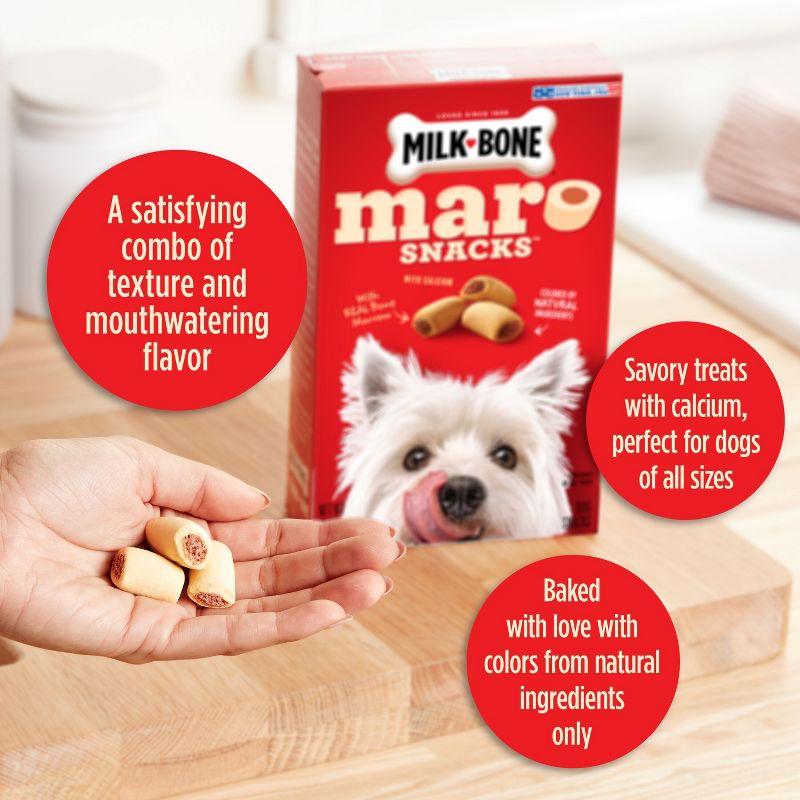 Milk-Bone Maro Snacks with Real Bone Marrow Dog Treats, 4 of 10