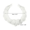 Unique Bargains Cute Makeup Puffy Spa Fabric Headband 1 Pc - 4 of 4