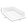 Quantum Storage Systems Economy Shelf Bin, Nesting, 17-7/8"W X 11-1/8"D X 4"H, (7) Divider Slots - 2 of 2