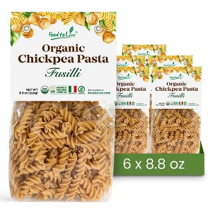 Organic Chickpea Fusilli Pasta, 8.8 oz - by Food To Live - 1 of 4