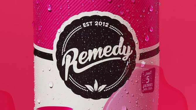 Remedy Mixed Berry Kombucha - 4pk/11.2 fl oz Cans, 2 of 10, play video