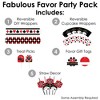 Big Dot of Happiness Las Vegas - Casino Party Favors and Cupcake Kit - Fabulous Favor Party Pack - 100 Pieces - 2 of 4