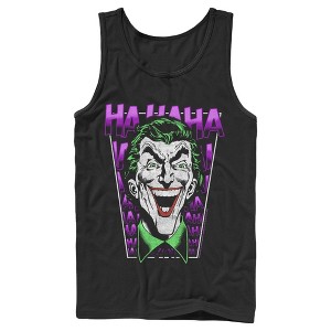 Men's Batman Joker Ha Ha Frame Tank Top - 1 of 4