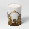 Christmas Metal Gold Nativity Candle Holder - Wondershop™ - 3 of 3