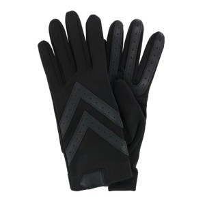 Isotoner Women's Touchscreen Spandex Winter Glove with Chevron Wrist - 1 of 4