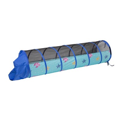 Sea Buddies Blue and Black Play Tunnel for Kids