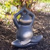 Northlight 12" Yoga Frog In Prayer Position Outdoor Garden Statue - 2 of 4