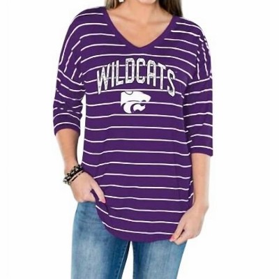 Women's Kansas State University Fall in Line Tunic - Gameday Couture