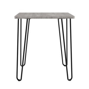 Lavish Home Modern End Table with Hairpin Legs - 1 of 4