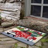 Jellybean Drivin' The Tree Home Doormat – Holiday Accent Mat with Car & Tree Design, Indoor/Outdoor Use, 20"x30" - 2 of 3